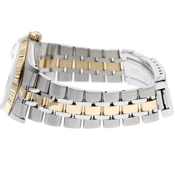 TUDOR Prince Date Day 76213 YG bezel 10P diamond Automatic Men's Watch_893553 - Picture 2 of 6